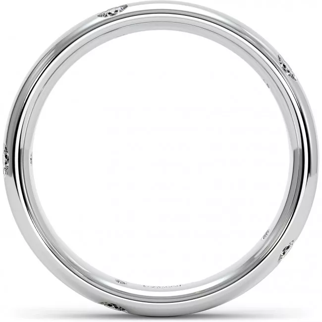 0.3 CTW Lab Diamond Wedding Band "Etoile"