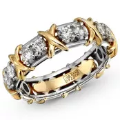 1.6 CTW Lab Diamond Wedding Band "Sixteen" thumbnail