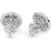 2.9 CTW Diamond Stud Earrings "Angelina" thumbnail