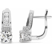 2.9 CTW Lab Diamond Earrings "Aurora" thumbnail