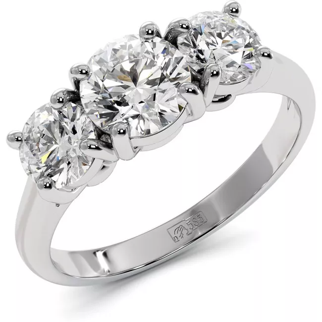 2 CTW Lab Diamond Engagement Ring "Anastasia"