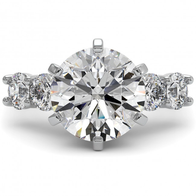 4.6 CTW Lab Diamond Engagement Ring "Alfreda"