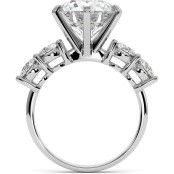 4.6 CTW Lab Diamond Engagement Ring "Alfreda" thumbnail