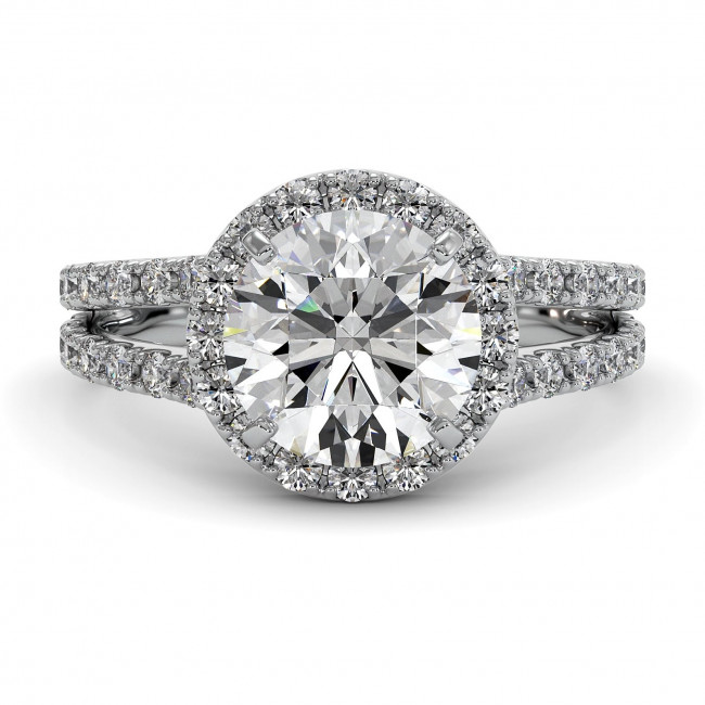 2.6 CTW Lab Diamond Engagement Ring "Brenda"