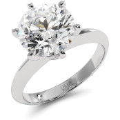 4 CTW Diamond Engagement Ring "Marietta" thumbnail
