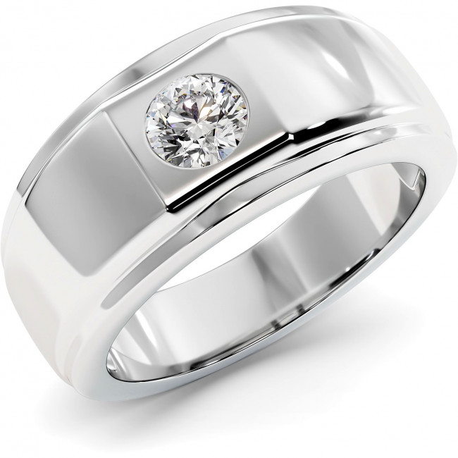 0.5 CTW Mens Lab Diamond Ring "Daniel"