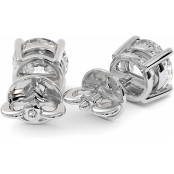 4 CTW Lab Diamond Stud Earrings "Madison" thumbnail