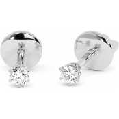 0.1 CTW Lab Diamond Stud Earrings "Tiffy" thumbnail