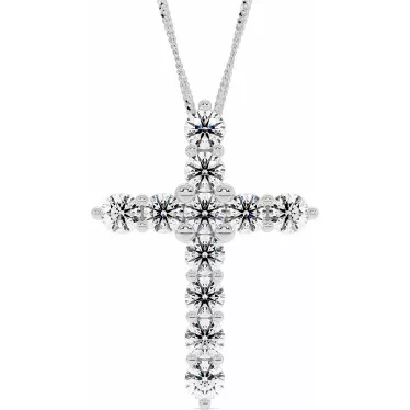 2.8 CTW Lab Diamond Pendant "Crest"