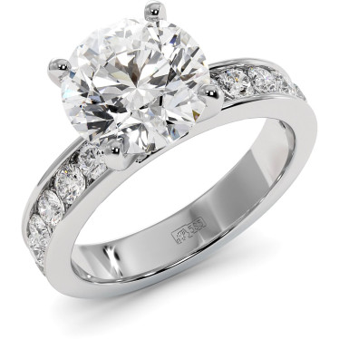 3.7 CTW Lab Diamond Engagement Ring "Marianne"