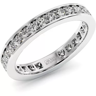 0.8 CTW Lab Diamond Wedding Band "Helen"