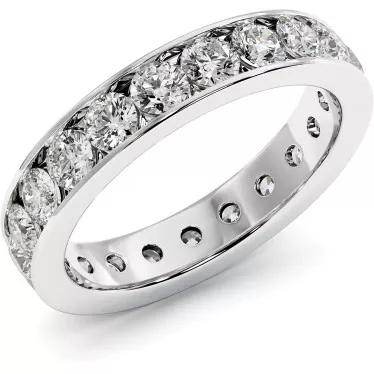 1.9 CTW Lab Diamond Wedding Band "Eternity"