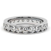 1.9 CTW Lab Diamond Wedding Band "Eternity" thumbnail