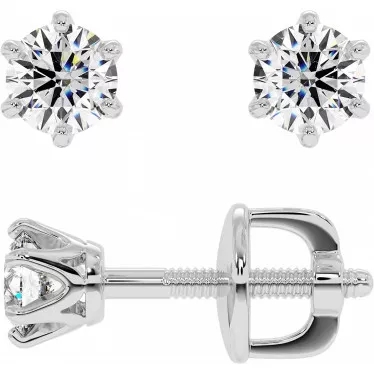 0.5 CTW Lab Diamond Stud Earrings "Tiffy"