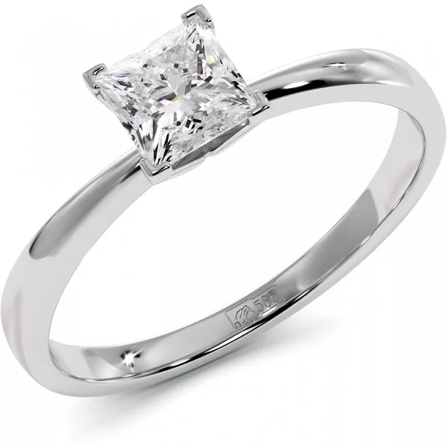 0.5 CTW Princess Cut Diamond Engagement Ring "Autumn"