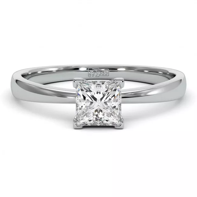 0.5 CTW Princess Cut Diamond Engagement Ring "Autumn"