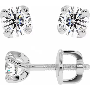 1 CTW Diamond Stud Earrings "Riley"