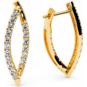 1.4 CTW Lab Diamond Fashion Earrings "Roxy" thumbnail
