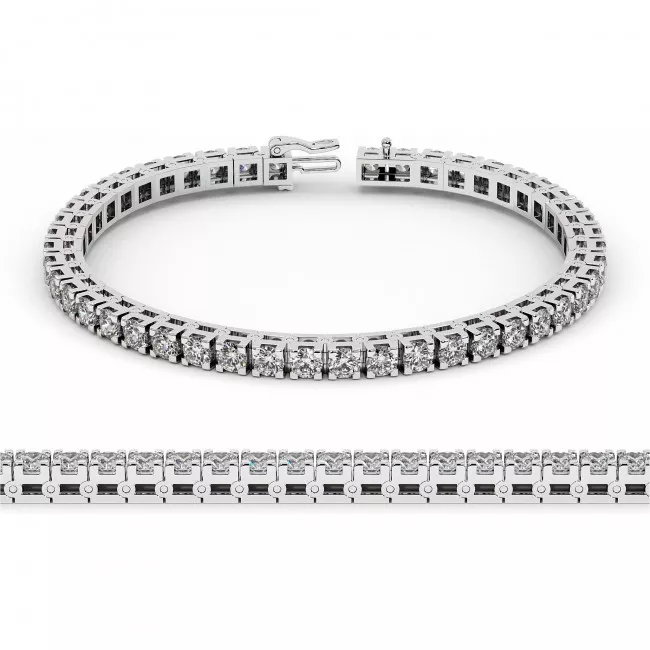 5 CTW Diamond Tennis Bracelet "Jasmine"