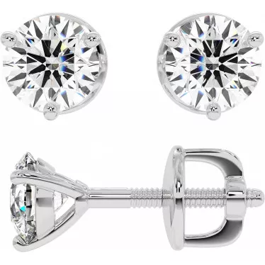 1.5 CTW Lab Diamond Stud Earrings "Samantha"