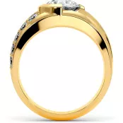 3.6 CTW Mens Diamond Ring "Arthur" thumbnail