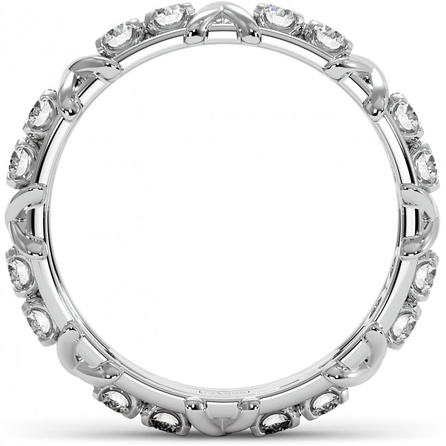 1 CTW Lab Diamond Wedding Band "Sixteen"
