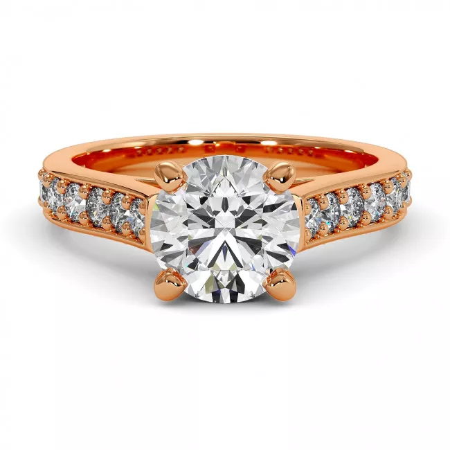 2.4 CTW Lab Diamond Engagement Ring "Virginia"