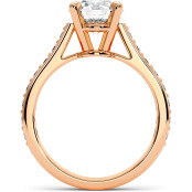 2.4 CTW Lab Diamond Engagement Ring "Virginia" thumbnail