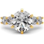 4.6 CTW Lab Diamond Engagement Ring "Alfreda" thumbnail