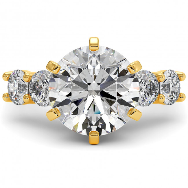4.6 CTW Lab Diamond Engagement Ring "Alfreda"