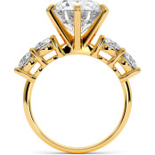 4.6 CTW Lab Diamond Engagement Ring "Alfreda" thumbnail