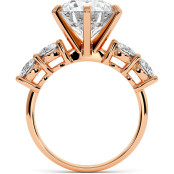 4.6 CTW Lab Diamond Engagement Ring "Alfreda" thumbnail