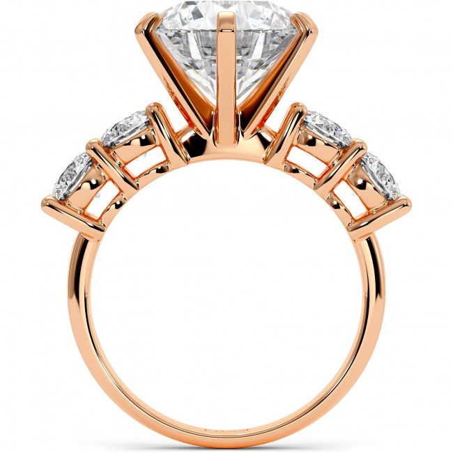 4.6 CTW Lab Diamond Engagement Ring "Alfreda"