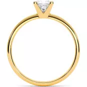 0.5 CTW Princess Cut Diamond Engagement Ring "Autumn" thumbnail