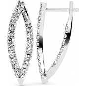 1.4 CTW Lab Diamond Fashion Earrings "Roxy" thumbnail