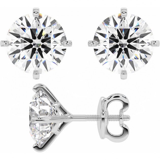 8 CTW Lab Diamond Stud Earrings "Verona"
