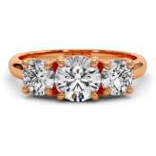 2 CTW Lab Diamond Engagement Ring "Anastasia" thumbnail