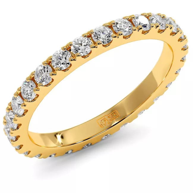 0.7 CTW Lab Diamond Eternity Anniversary Band "Arina"