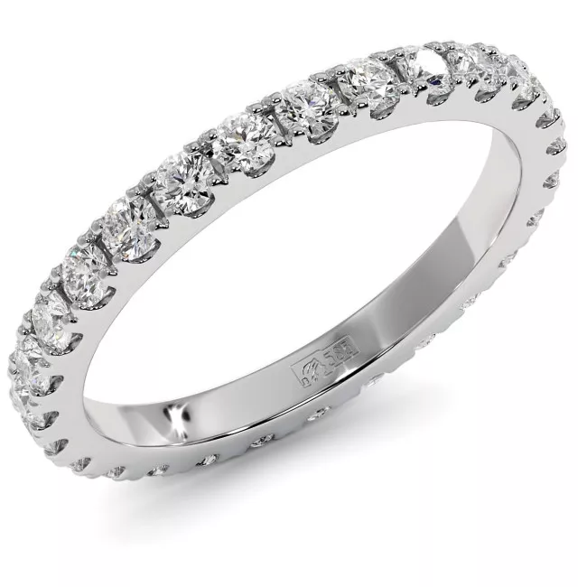 0.7 CTW Lab Diamond Eternity Anniversary Band "Arina"