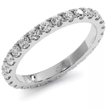 0.7 CTW Lab Diamond Wedding Band "Arina"