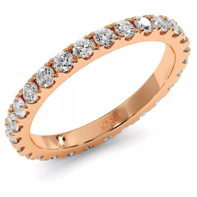 0.7 CTW Lab Diamond Eternity Anniversary Band "Arina"