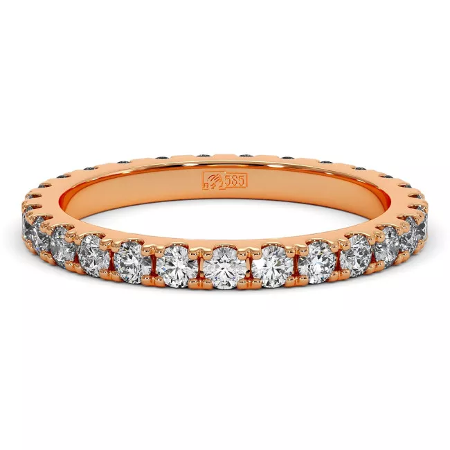 0.7 CTW Lab Diamond Eternity Anniversary Band "Arina"