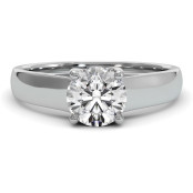 1 CTW Lab Diamond Engagement Ring "Lucida" thumbnail