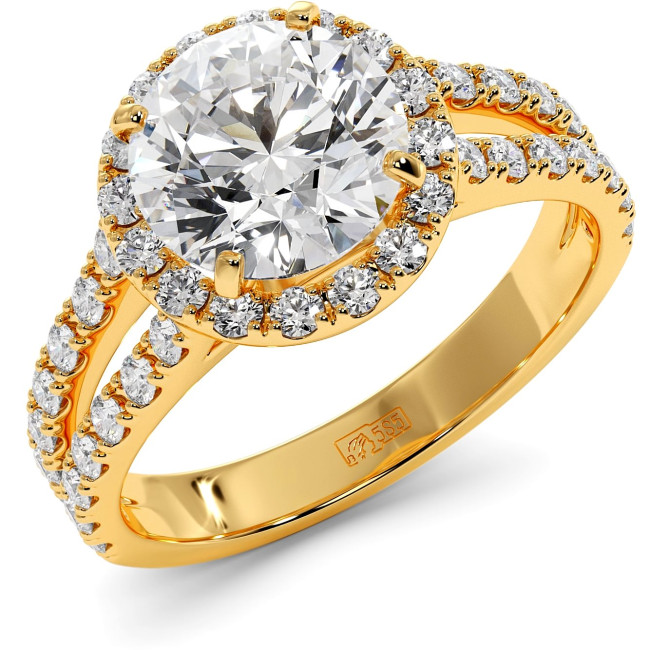 2.6 CTW Lab Diamond Engagement Ring "Brenda"