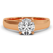 1 CTW Lab Diamond Engagement Ring "Lucida" thumbnail