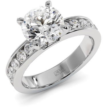 2.7 CTW Lab Diamond Engagement Ring "Marianne"