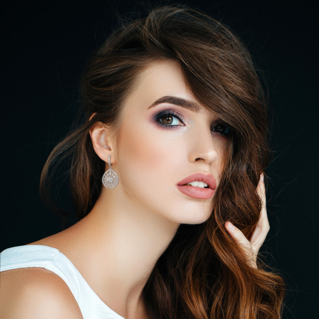 4 CTW Lab Diamond Fashion Earrings "Ulyana"