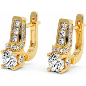 2.9 CTW Lab Diamond Earrings "Aurora" thumbnail
