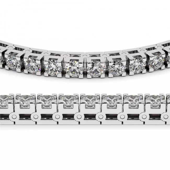 5 CTW Diamond Tennis Bracelet "Jasmine"