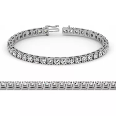 9.5 CTW Diamond Tennis Bracelet "Jasmine"